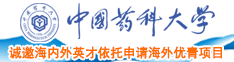 上床日B中国药科大学诚邀海内外英才依托申请海外优青项目